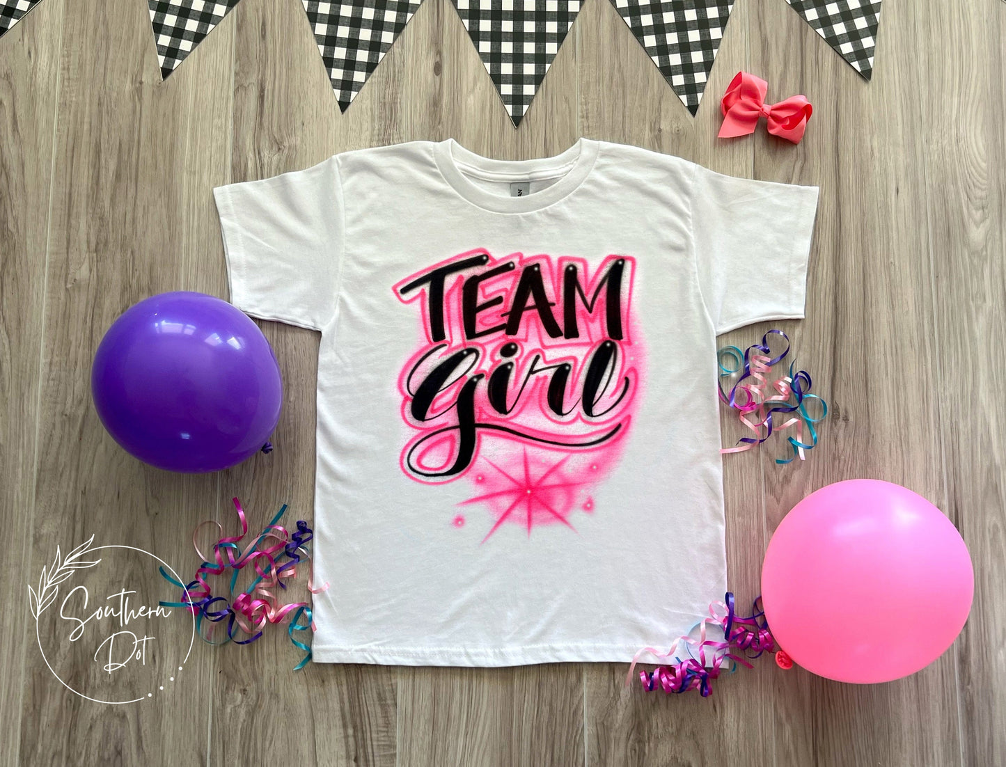Pink or Blue Gender Reveal | Team Boy Shirt | Team Girl Shirt
