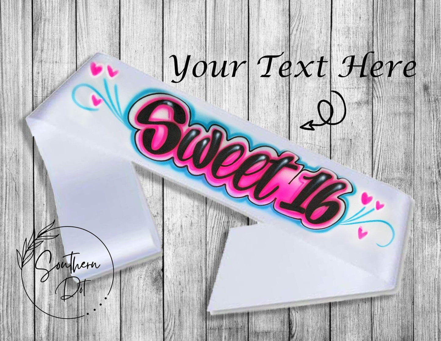 Custom Birthday Diva Sash | Birthday Girl Gift | Birthday Party Favor