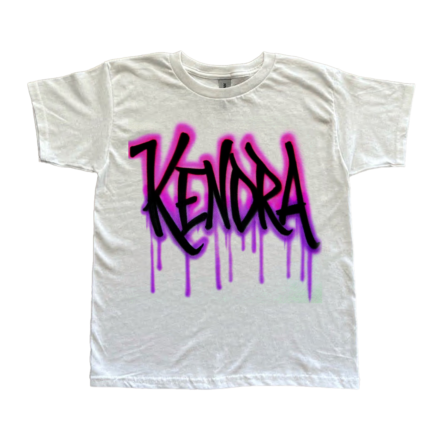 Airbrush T-Shirt street design with name