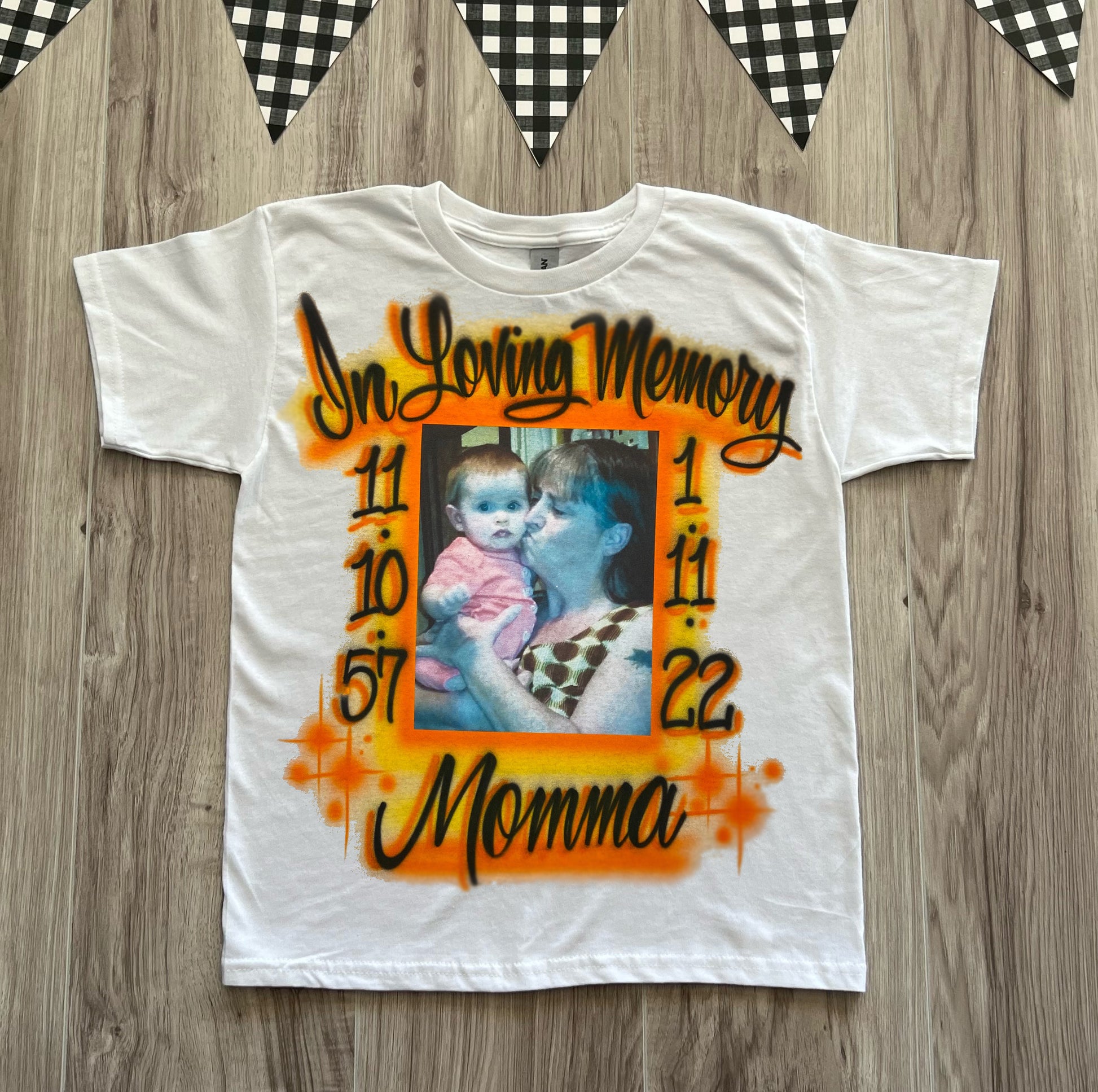 In Loving Memory Photo Memorial T Shirt - Main Image