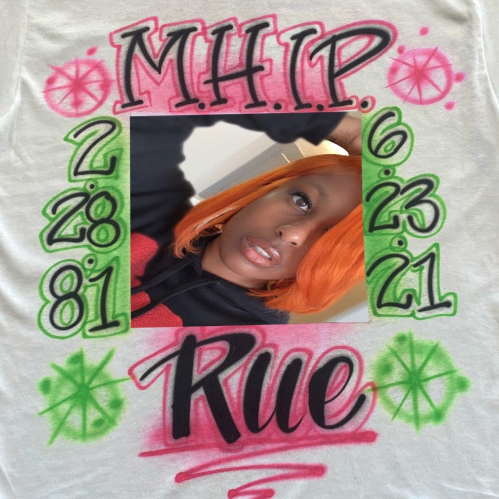 MHIP Memorial Photo Airbrush T Shirt