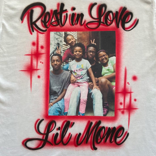 Rest In Love Memorial Photo T Shirt