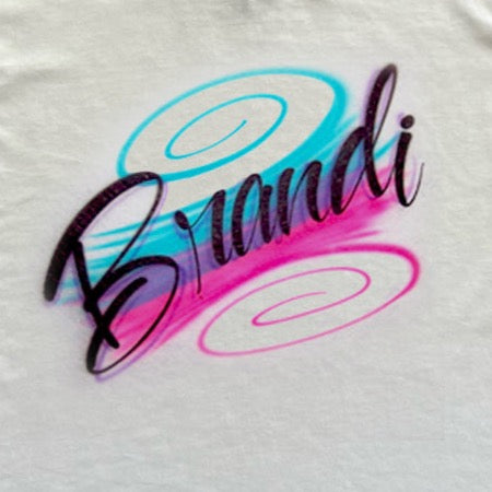 Script Swirl Name Design