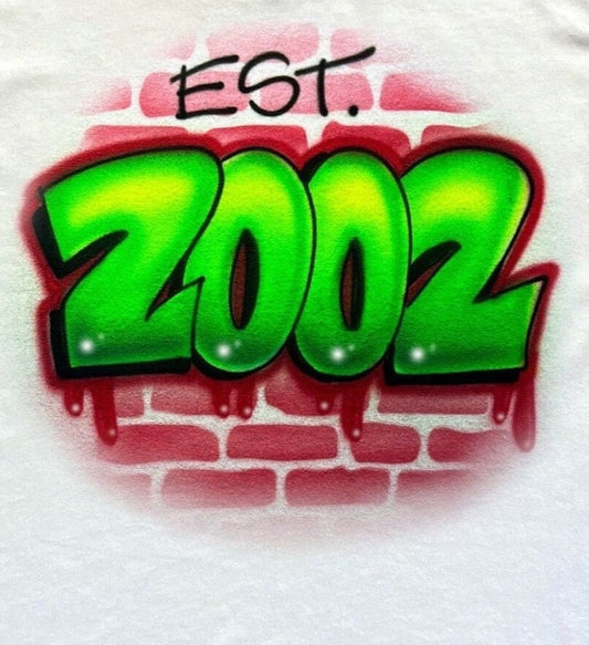 Y2K Shirt Airbrush