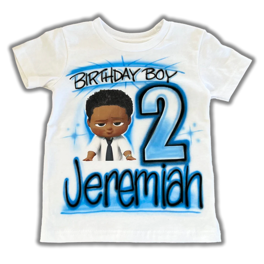 Boss Baby Birthday Shirt