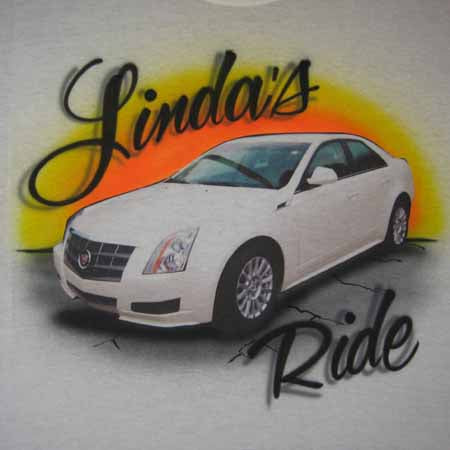 Custom Car Photo T Shirt