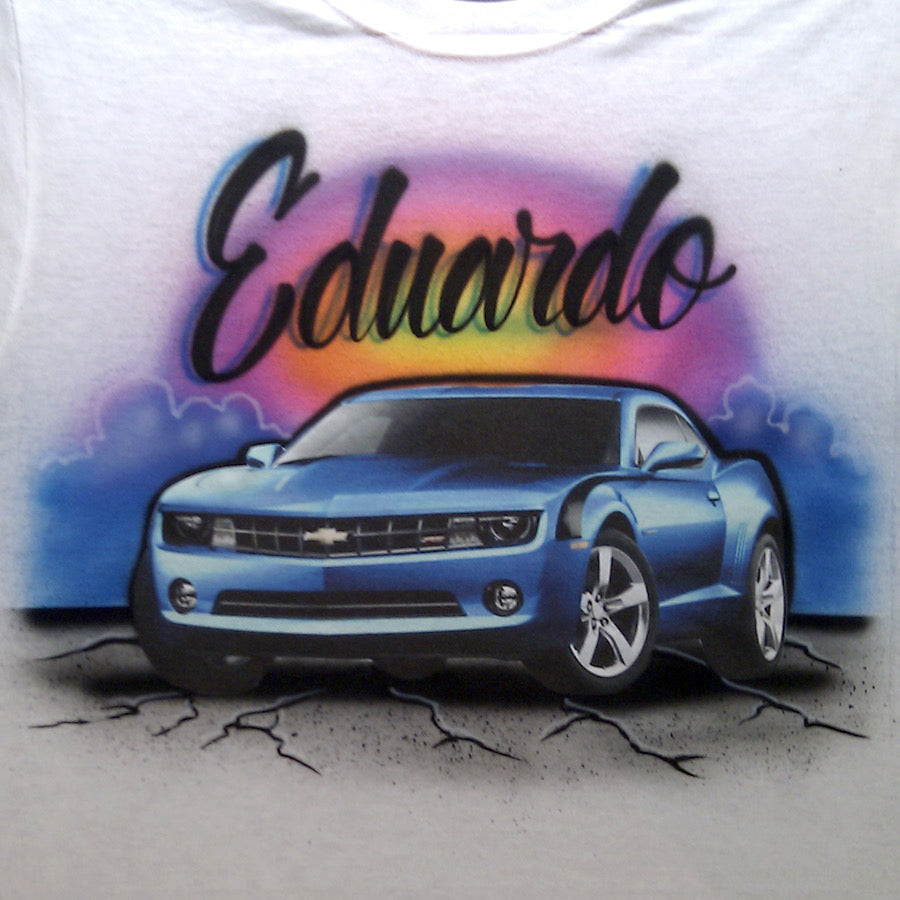 Custom Car Photo T Shirt