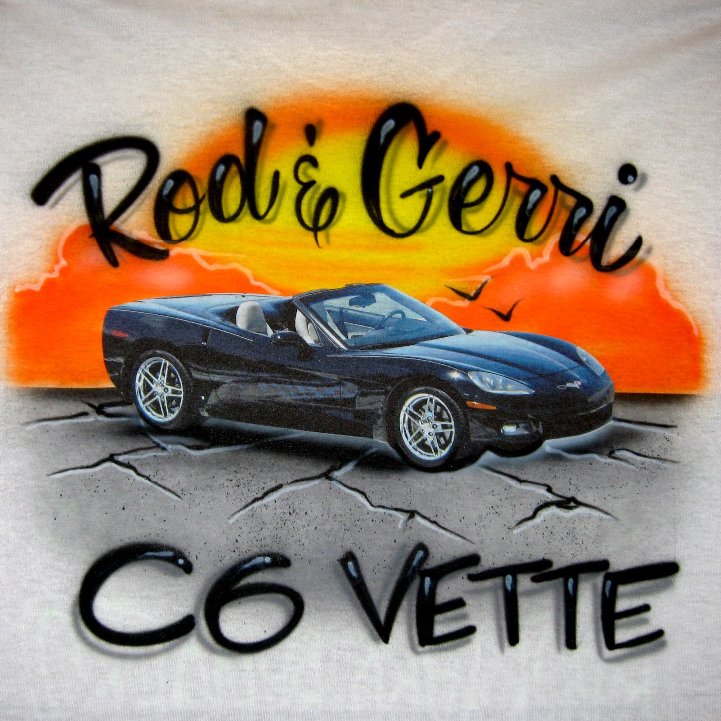 Custom Car Photo T Shirt