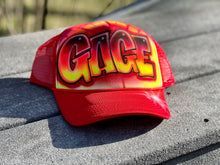 Load image into Gallery viewer, Custom Airbrush Trucker Hat with name

