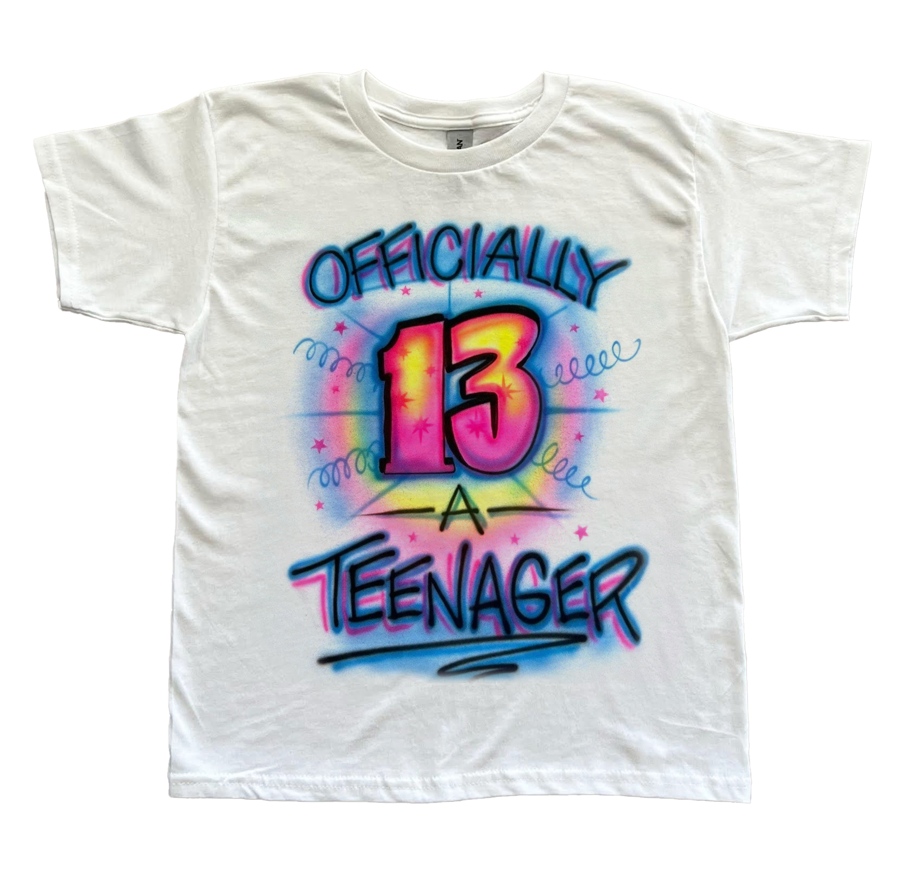 officially a teenager birthday shirt 