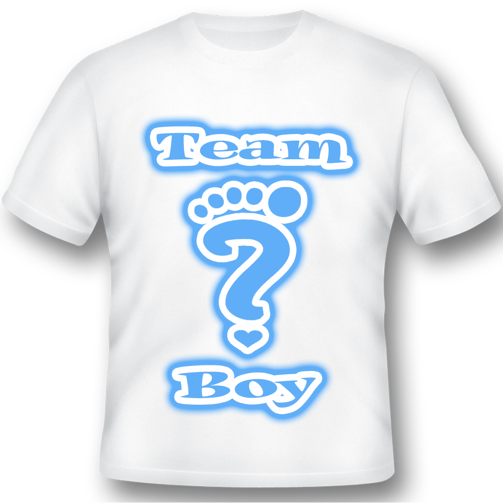 Team Boy Gender Reveal Shirt