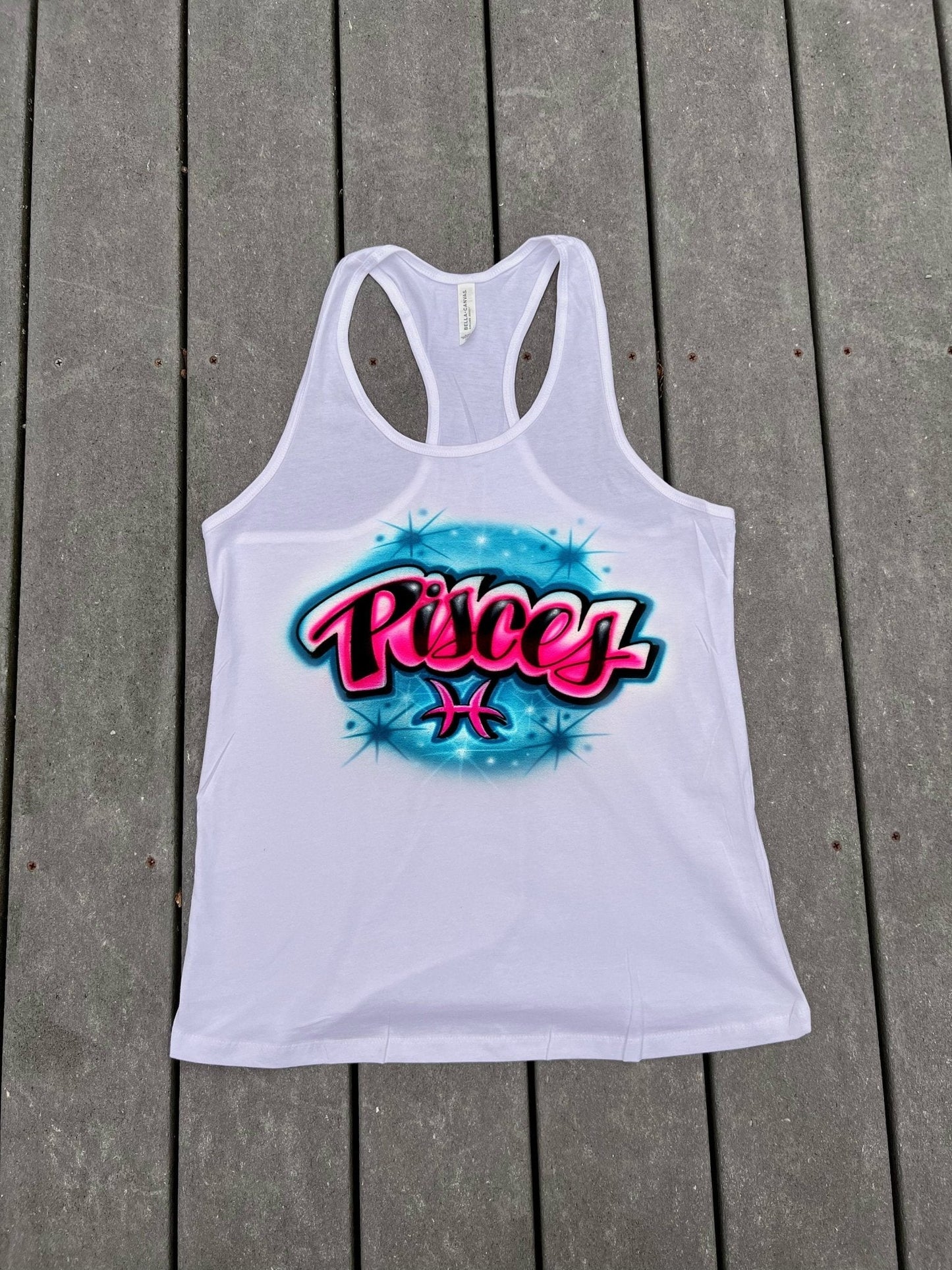 Airbrush Crop Top | Airbrush Shirt | Airbrush T Shirt - Bluegrass Airbrush