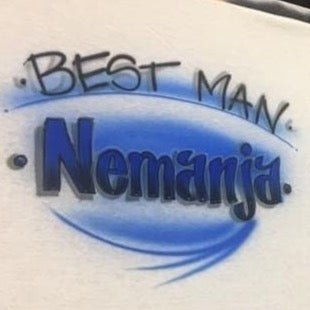 Bachelor Party Airbrush T Shirt