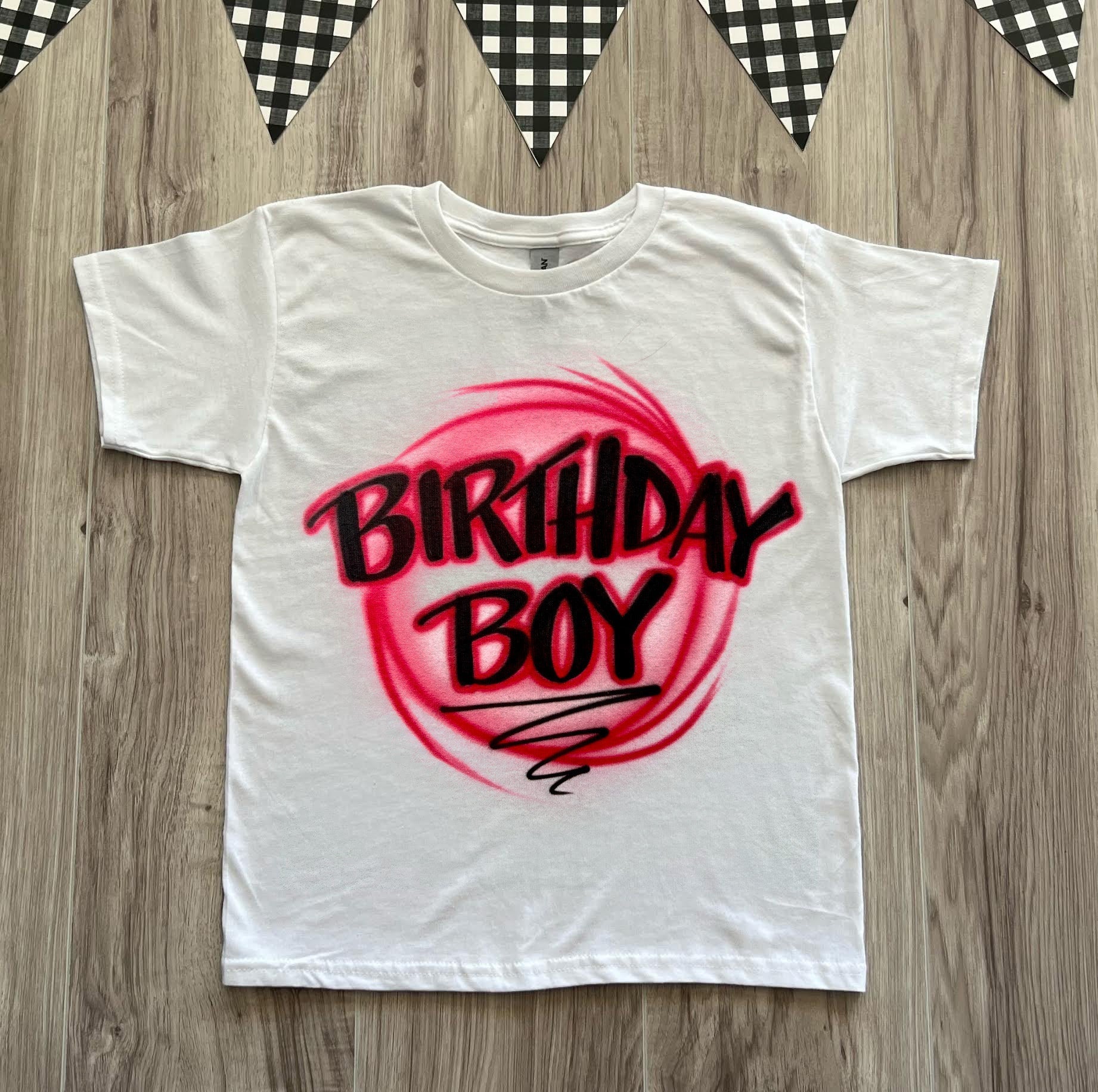 Birthday Girl T shirt Airbrush - Bluegrass Airbrush