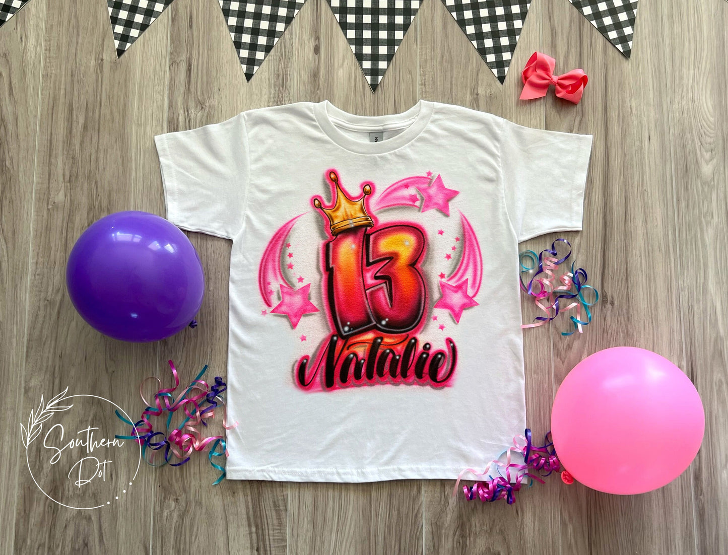 Sweet Sixteen Birthday Airbrush Shirt