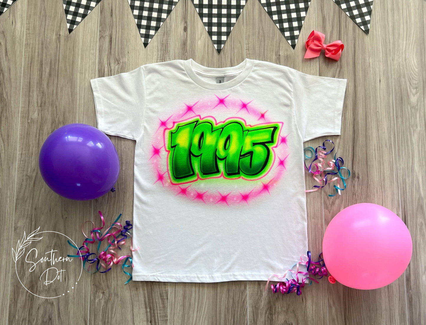 Est Year Custom Airbrush Shirt