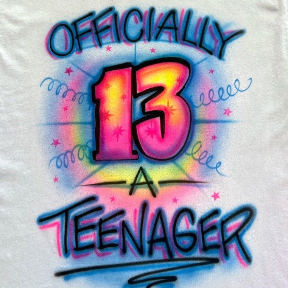 Officially a Teenager Shirt, 13th Birthday Shirt