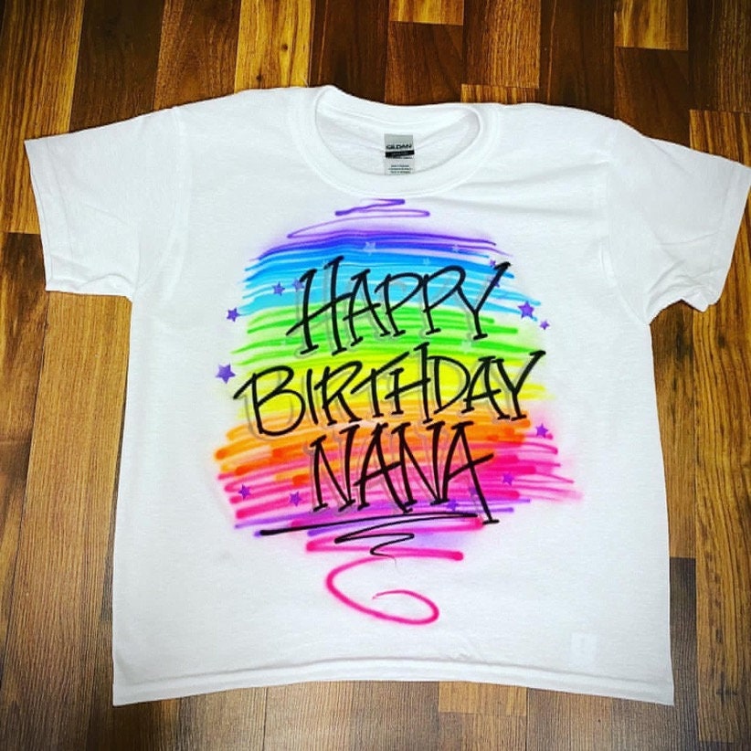 Mis Quince Airbrush T shirt | Quince Birthday Gift | Quinceanera T Shirt