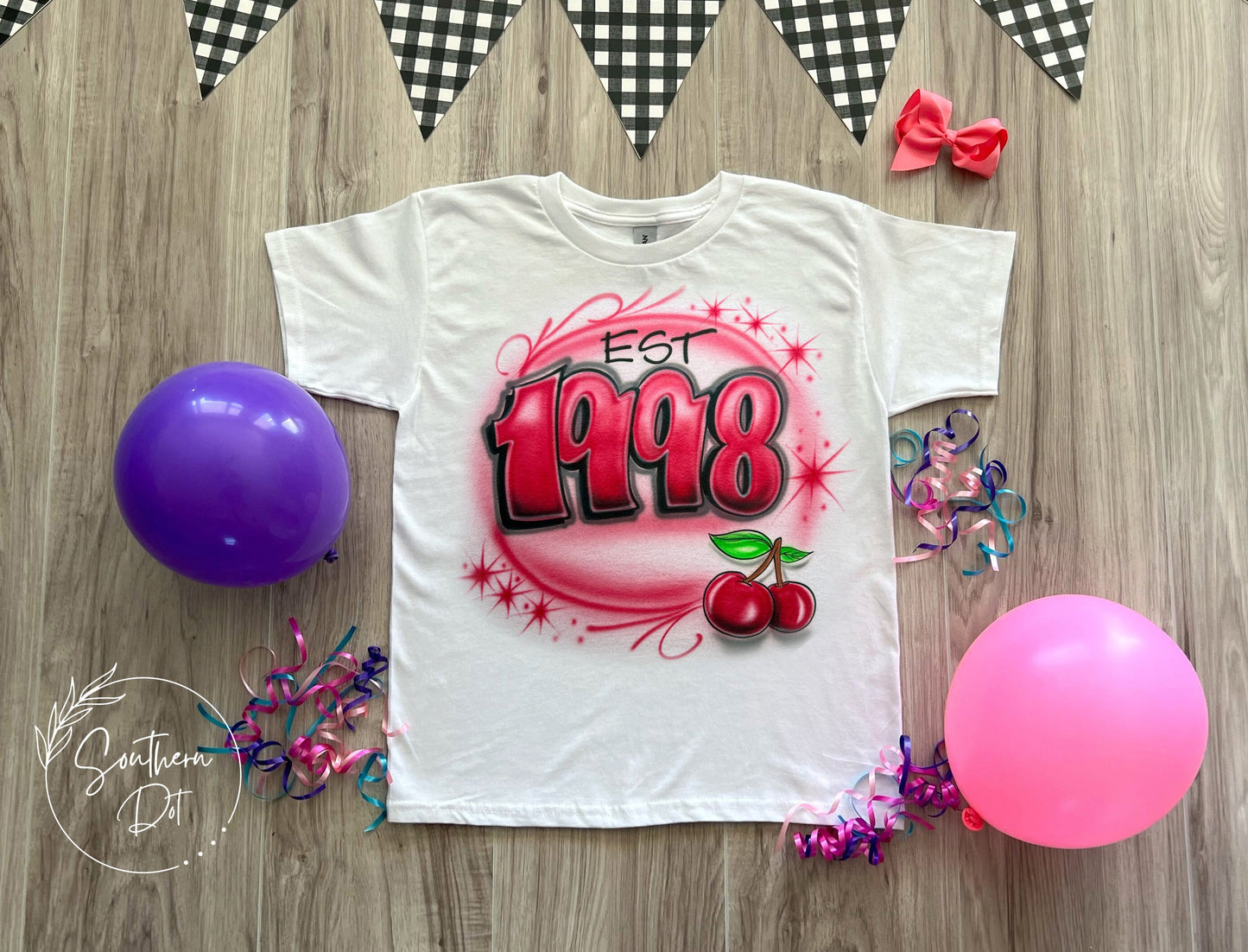 Y2K 2000s Baby T Shirt | Airbrush T Shirt | Vintage 2000 Shirt