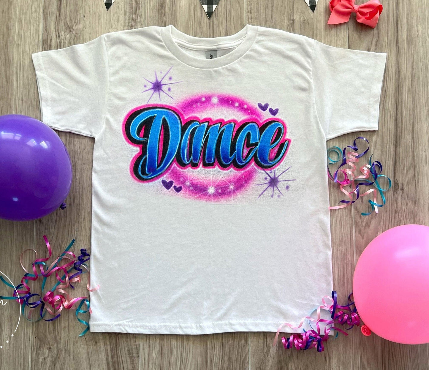 Dance Team Airbrush T shirt