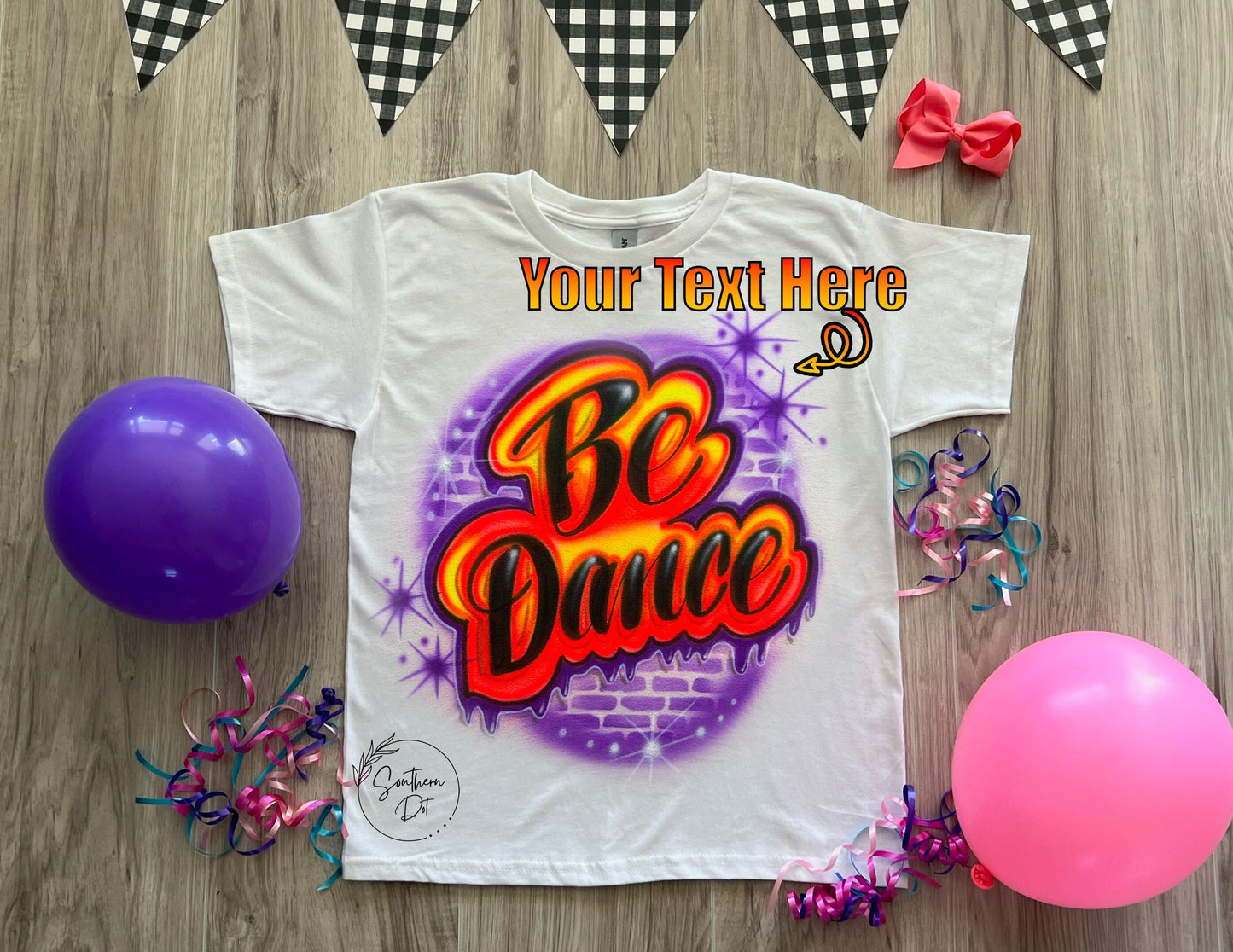 Dance Team Airbrush T shirt