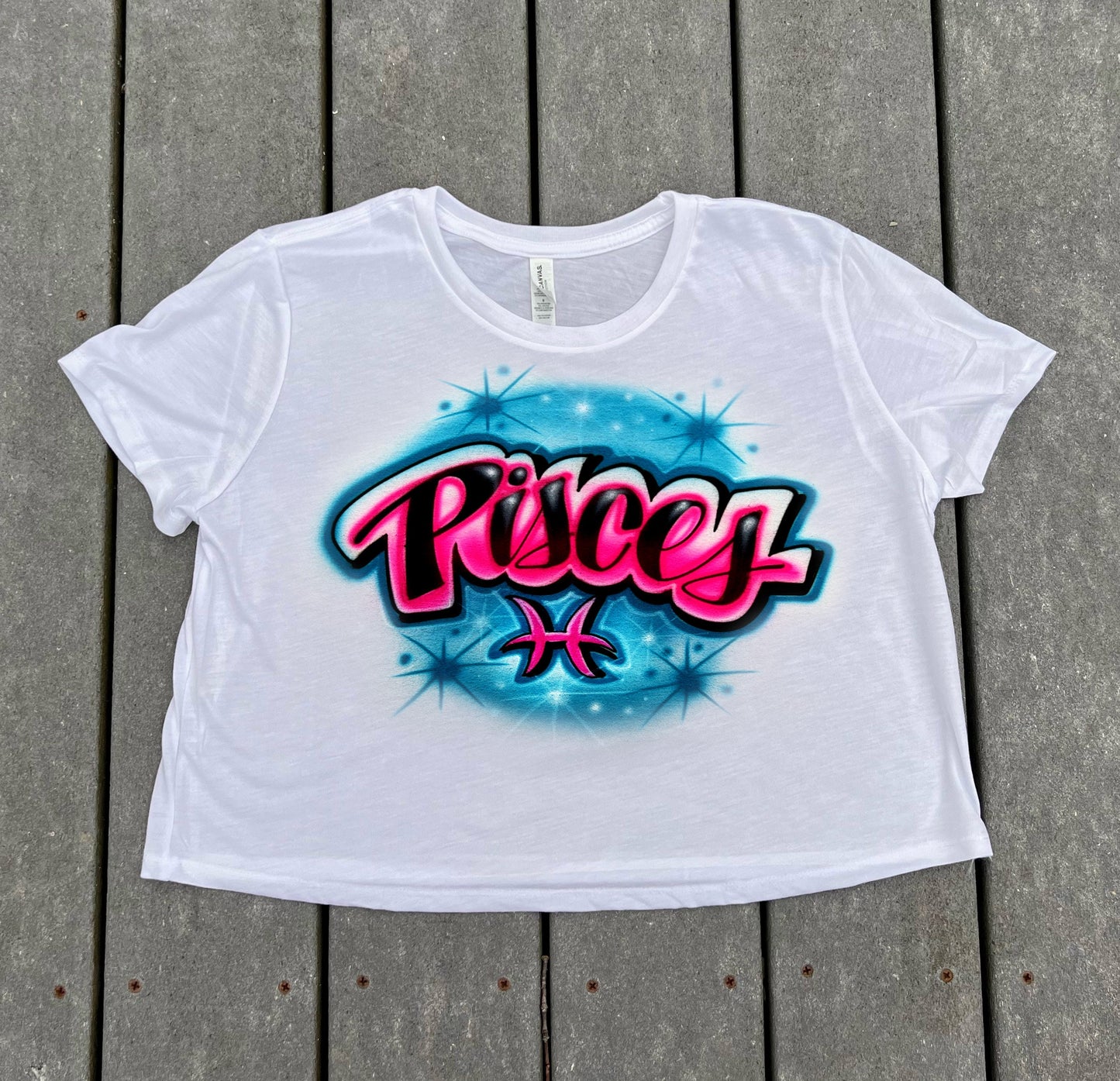 Spray Paint Airbrush Crop top |Tank Top | T Shirt