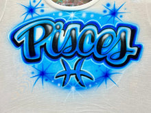 Load image into Gallery viewer, Spray Paint Airbrush Crop Top | Pisces Gift | Pisces T SHirt

